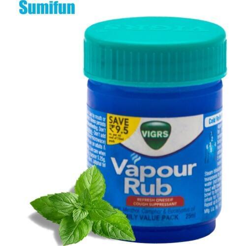 1pcs White Cooling Balm Ointment Anti Itching Headache Toothache Stomachache Dizziness Essential Oil Herbal Cream P0036