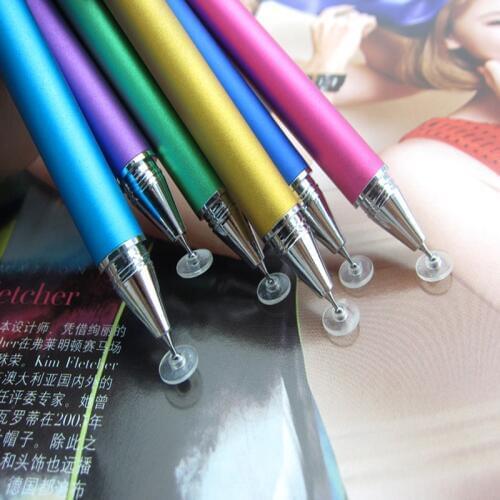 10pcs 2 in 1 Jot Pro Fine Point Capacitive Touch Stylus Pen,ballpoint pen for Apple iPad Nexus 7 Galaxy Tablet Kindle Fire HDX