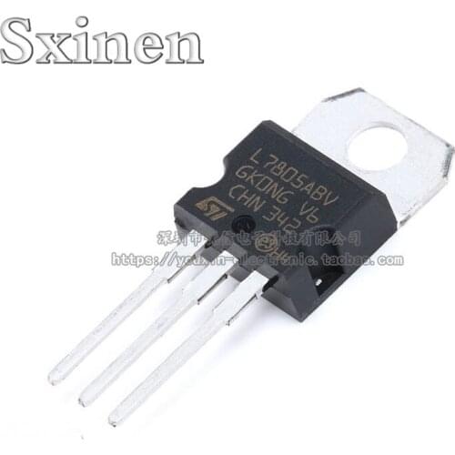 L7805ABV Chip Voltage Regulator 5V TO-220 Industrial Grade
