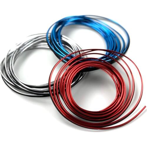 5M Car Accessories Interior Decoration Strip For Fiat diagnostic EVO Sedici Linea Bravo FCC4 Viaggio Coroma Ottimo Uno