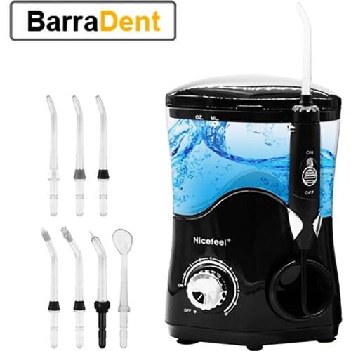 600ML Capacity Oral Irrigator High Frequency Pulse Water Flosser Dental Cleaner Teeth Whitening With 7 Heads For Braces Implants