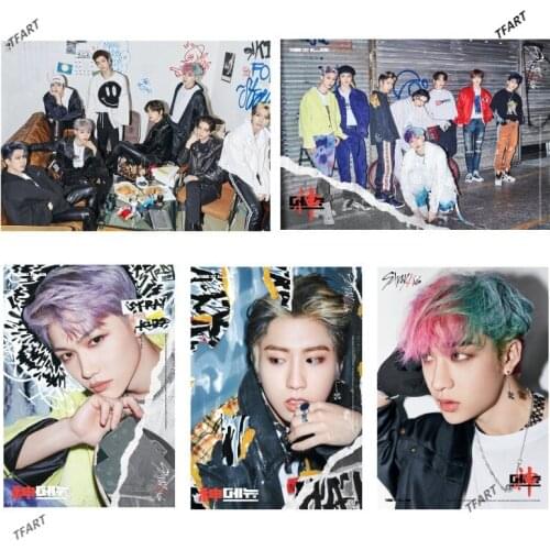 Diamond Painting 5D DIY Kpop Stray Kids Picture of Rhinestones Diamond Setting Diamond Embroidery Cross Stitch Home Decor