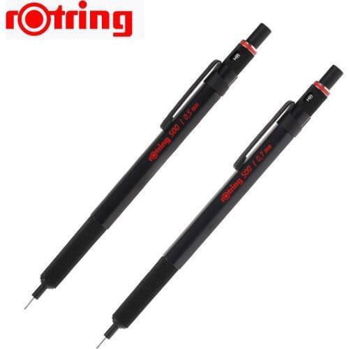 Rotring 500 0.5/0.7mm mechanical pencil automatic pencil plastic pen holder Metal knurling grip 1 piece
