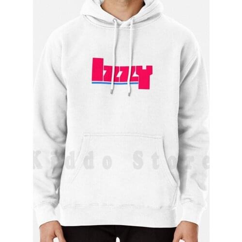" Izzy " Block Lettering hoodies long sleeve Block Lettering Izzy Name Izzy Isabel Izzy Name Bold Blocky