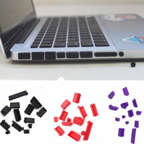 CASPTM 13Pcs/set Variety Silicone Anti Dust Plug Cover Stopper Laptop Plug Laptop Dustproof Usb Dust Plug Computer Accessories