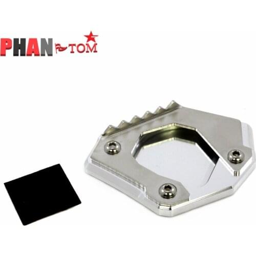 For BMW F700GS 2013 2014 2015 2016 2017 F700 GS Motorcycle CNC Aluminum Side Kickstand Stand Extension Support Plate