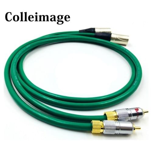 Colleimage Hi-end MCINTOSH 2328 Series Hifi 2RCA to 2XLR Cable, Rca Male to Xlr Male Audio Cable,audio signal interconnect wire