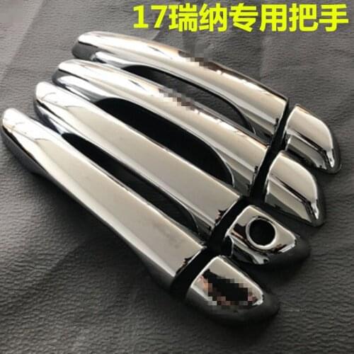 Chrome Door Handle Cover Trim For Hyundai Solaris Verna i25 Accent Grand Avega 2017 Car styling