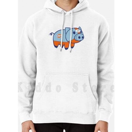Gulp Pig hoodie long sleeve Le Mans Sportscars Lmp1 Gte Gt2 Gt3 Gte Pro Gte Am Racing Daytona Sebring 24 Hours