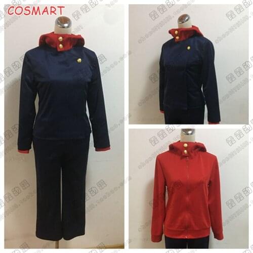Anime Jujutsu Kaisen Yuuji Itadori Gojo Satoru Fushiguro Megumi Toge Tnumaki Cosplay Costume Halloween Suit For Adult Customized