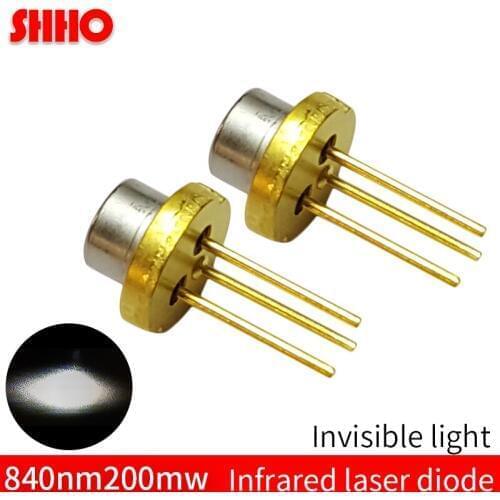 Machine sensor laser semiconductor TO18/diameter 5.6mm 840nm 200mw infrared laser diode IR laser module parts rangefinder parts