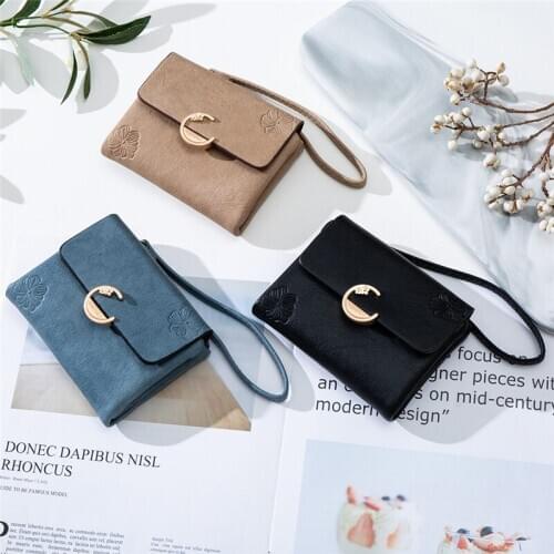2020 Fashion Women Short Purses Fresh Card Holder Coin Money Bag Soft Ladies Wallet Pu Leather Floral Printed Female Wallets