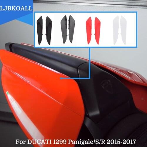 Motorcycle Rear Tail Side Seat Panel Trim Fairing Cowl Cover for Ducati 1299 Panigale S R 2015-2017 2016 Accessories