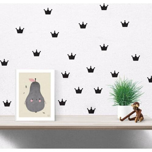 Simple Atmosphere Cute Cartoon Small Fresh Love Wall Stickers Nordic Childrens Room Bedroom Living Room Stickers INS Stickers