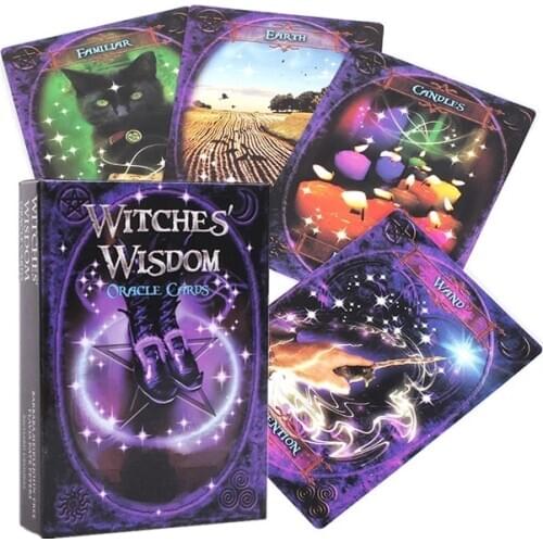 New witches wisdom Card Board Deck Games Palying Cards For Party Game