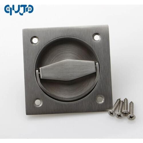 Stainless Steel 304 Flush Lift Ring Hatch Pull Handle Locker Cabinet Electric Box Hardware For Sliding Invisible Door
