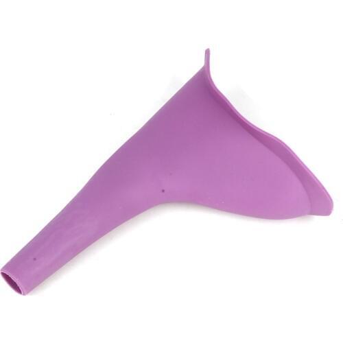 Portable Silicone Women Urinal Outdoor Travel Camping Female Lady Urinal Urine Toilet Funnel Stand Up Pee Urination Device