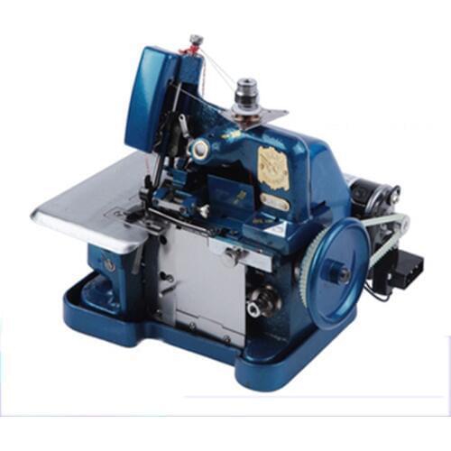 250W Sewing Machine Knitting Machine Home Third line Overlock Small Electric Desktop Hemming Machine Clothes Machining Device