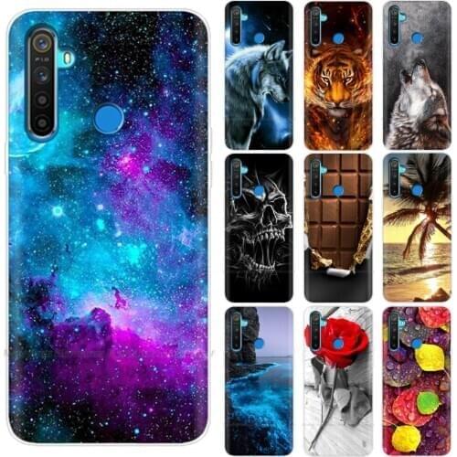 Silicone Case For OPPO Realme 5 Pro Soft TPU Cartoon Case For OPPO Realme 5 Pro Realme5 5Pro Back Cover Coque Funda Bumper Shell