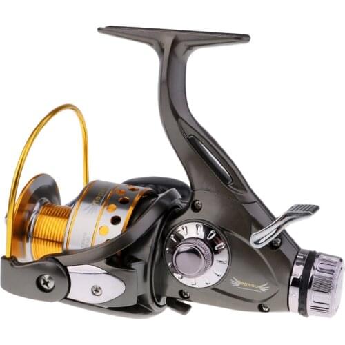 Spinning Reel Front/Rear Drag Coarse Game Carp Feeder Fishing Reel with Spare Spool, 3000-6000