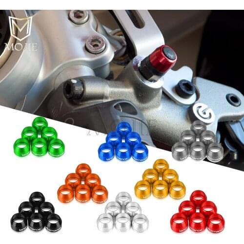 Motorcycle Universal Billet Bleed Valve Cover Kit For YAMAHA FAZER 16 600 700 1000 FZ6R FZ6 YBR 125 250 FJR1300 XJ6 DIVERSION