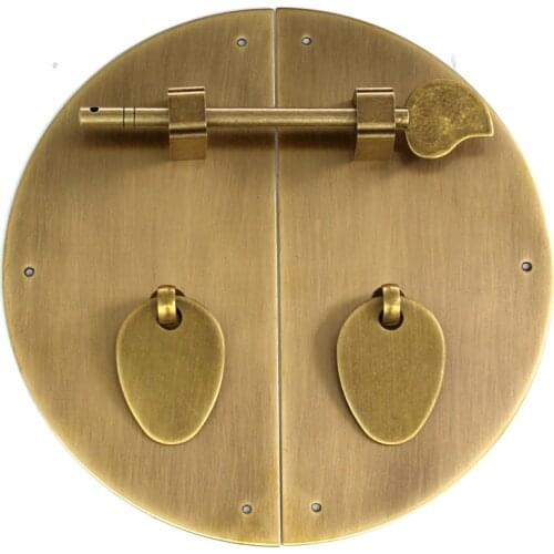 Vintage Bookcase Shoe Cabinet Brass Knobs Pulls Retro Bronze Wardrobe Cupboard Door Furniture Handles Home Decoration 8 10 24cm