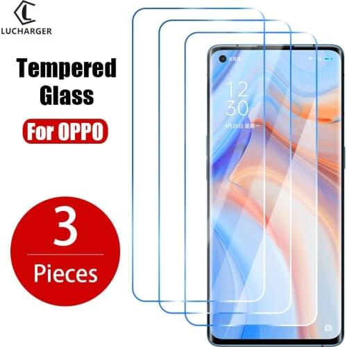 1/2/3pcs Screen Protector Glass for OPPO A91 A72 A73 5G A92 A5 A9 2020 Phone Glass for OPPO A53 A52 A54 A55 A32 A31 A74 Glass
