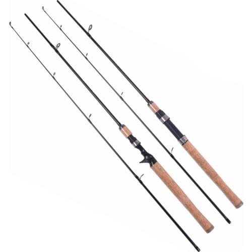 1.8m 2.1m 2.4m Line Wt.1.0-2.0LB Telescopic Spinning Fishing Rod Ultralight Carbon Fiber Casting Lure Fishing Pole for Saltwater