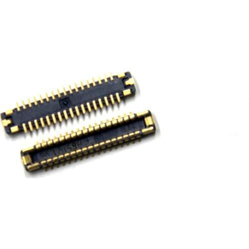 10pcs/Lot LCD display screen FPC connector For Samsung Galaxy J6+ J6 Plus SM-J610F J610 on mainboard board 34pin