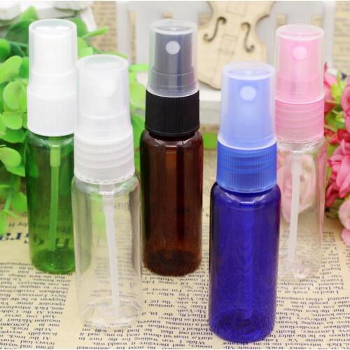 20 ml Portable Plastic Spray Perfume Bottle Refillable E liquid Bottle Cosmetic PET Container Wholesale LX1348