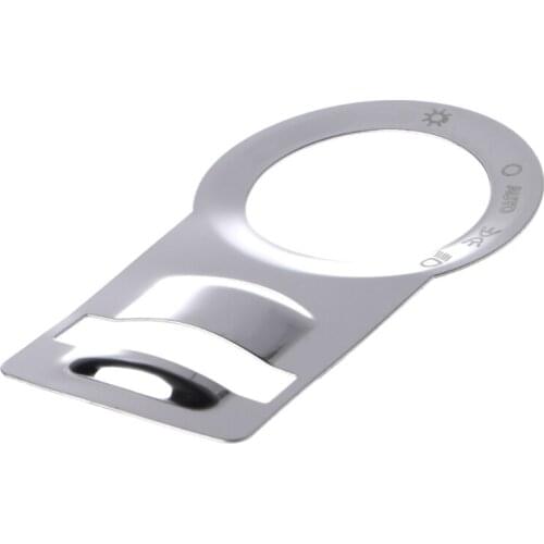 Stainless Steel Headlight Switch Decor Sticker Trim For Chevrolet Malibu Cruze Dropshipping