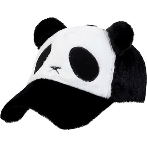 Kawaii Animal Hat Fashion Women Outdoor Plain Vintage Panda Baseball Cap Snapback Cap Hat Adjustable Outdoor Hip Hop Caps Gorros