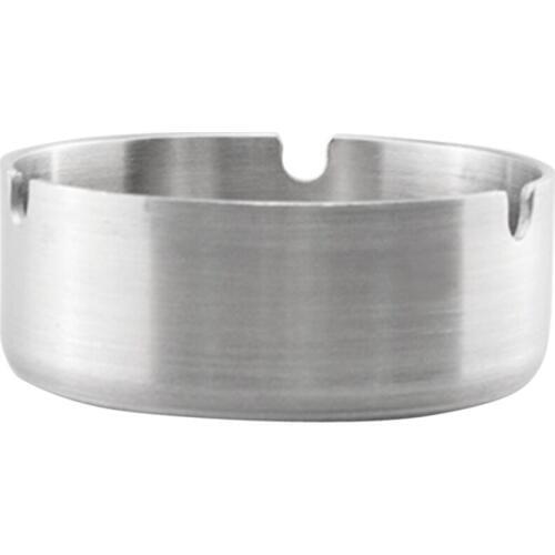 Creative Thick Stainless Steel Cigarette Ash Tray Tabletop Decoration 8cm