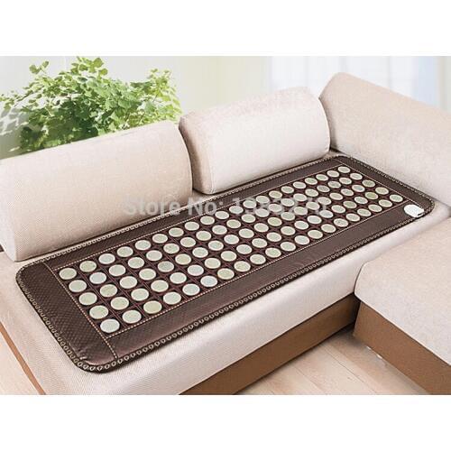 2020 sleeping heating jade cushion health care Thermal Massage Cushion Jade heating cushion free gift sleep eye cover 50*150CM