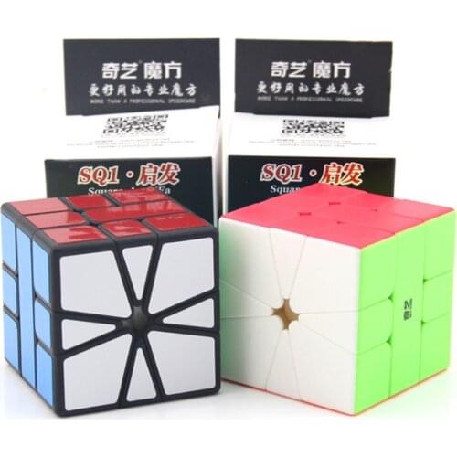 Newest Qiyi Qifa SQ-1 Magic Cube Square Puzzle 1 Speed Cube SQ1 Mofangge Twisty Learning Educational Kids Toys Game Sticker