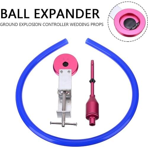 Useful Party Balloon Expanding Stuffer Balloon Expander Tools Inflatable Needles+Inflatable Tube+Fixed Rod Wedding Party Supplie