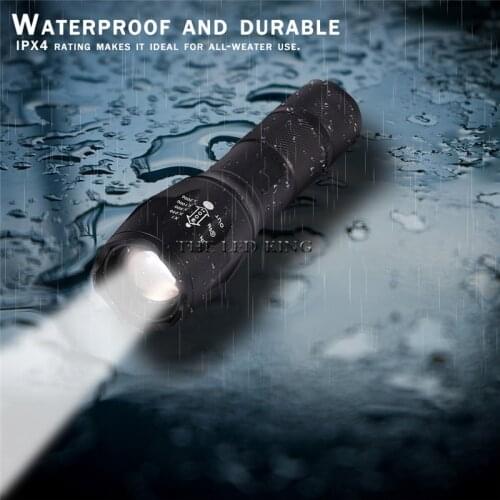 Dropshipping LED T6 L2 V6 12000 Lumens Handheld Tactical Flashlight 18650 Lantern Magnetic 5 Modes Water Resistant for Emergency