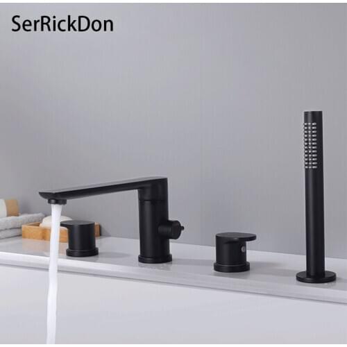 Латунные смесители для ванны SerRickDon China At AliExpress