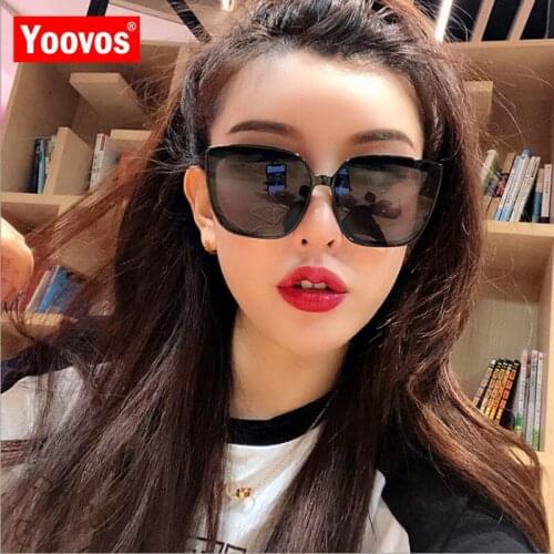 Yoovos Retro Women Sunglasses Oversized Square Sunglasses Women High Quality Sun Glasses for Women Brand Oculos De Sol Feminino