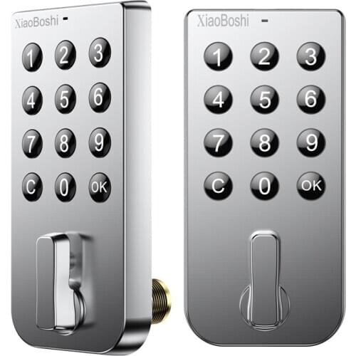 Smart Electronics Door Lock Password Digital Door Lock Smart Cylinder Lock Drawers Door Wardrobes Cabinet