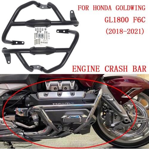 Motorcycle Engine Guard Crash Bar Bars Bumper Protector For HONDA Gold Wing 1800 GL1800 F6C Goldwing GL-1800 2018 2019 2020