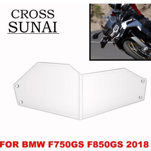 Moto Headlight Guard Cover For BMW F750GS F850GS Adventure 2018 2019 F 750 850 GS Acrylic Protector Motorcycle Accessories