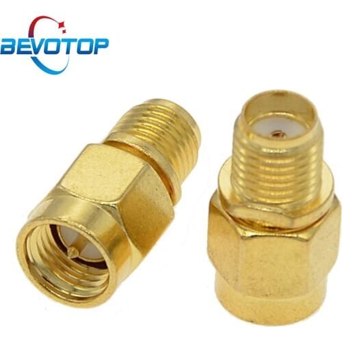10 PCS/lot RF Adapter SMA Male plug to SMA Female jack For Raido Antenna RF Coaxial Adapter connector Converter