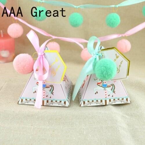 100Pcs/Lot Candy Gift Boxes Xmas Guests Packaging Boxes Gift Bag Party Favors Kids Gift Decor Box Wedding Christmas Birthday New