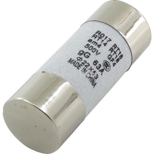 5pcs R017 500V 22x58mm fast blow ceramic tube fuse 63A 80A 100A 125A RO17 22*58mm 22x58 22*58