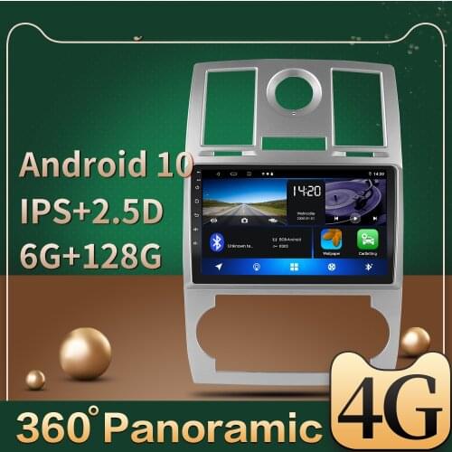 For Chrysler Aspen 300C 2004 2005 2006 2007 2008 Car radio Android 10.0 video player gps navigation 2din IPS RDS DSP