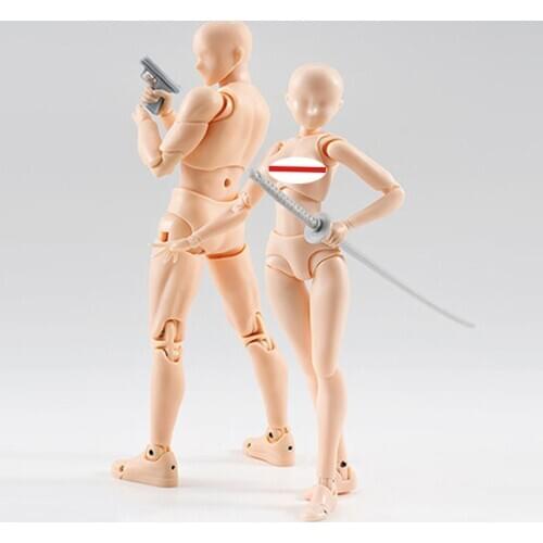 Drawing Figures For Artists Action Figure Model Human Mannequin Man Woman Kits Action Toy Figure Anime Figure Figurine