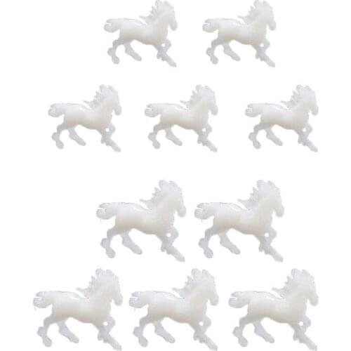 5Pcs Silicone Mini Running Horse Modeling Resin Mold Landspace Fillings Resin Jewelry Fillings Resin Casting Art Craft
