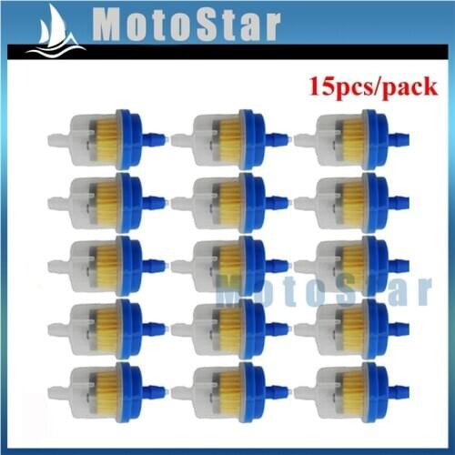 Gas Fuel Filter For Pit Dirt Motor Bike ATV Quad Go Kart Buggy Pocket Bike Motorcycle Snowmobile