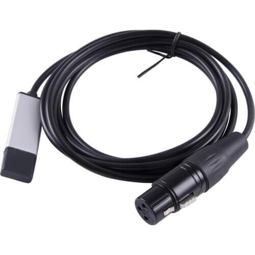 USB to DMX 3P XLR FTDI RS485 Interface Adapter Cable for Stage Light PC DMX512 Controller Dimmer DMX USB Signal Conversion